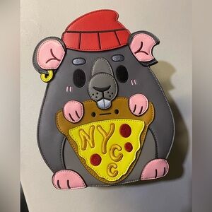 Limited Edition NY Comic Con Pizza Rat Backpack